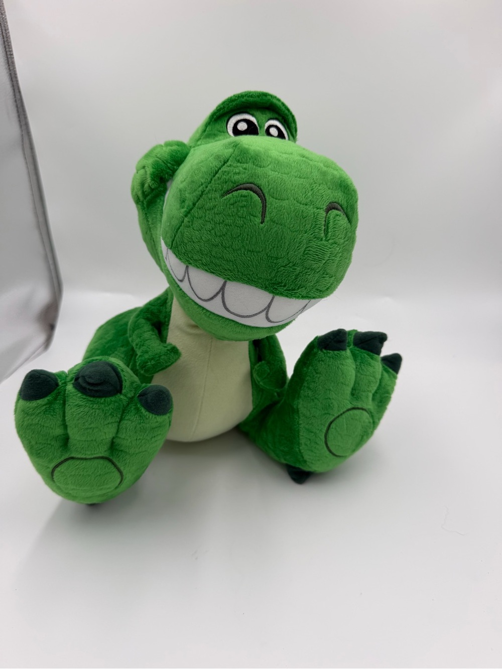 Disney Pixar Toy Story Rex T-Rex Dinosaur Plush Stuffed Animal Green no tag